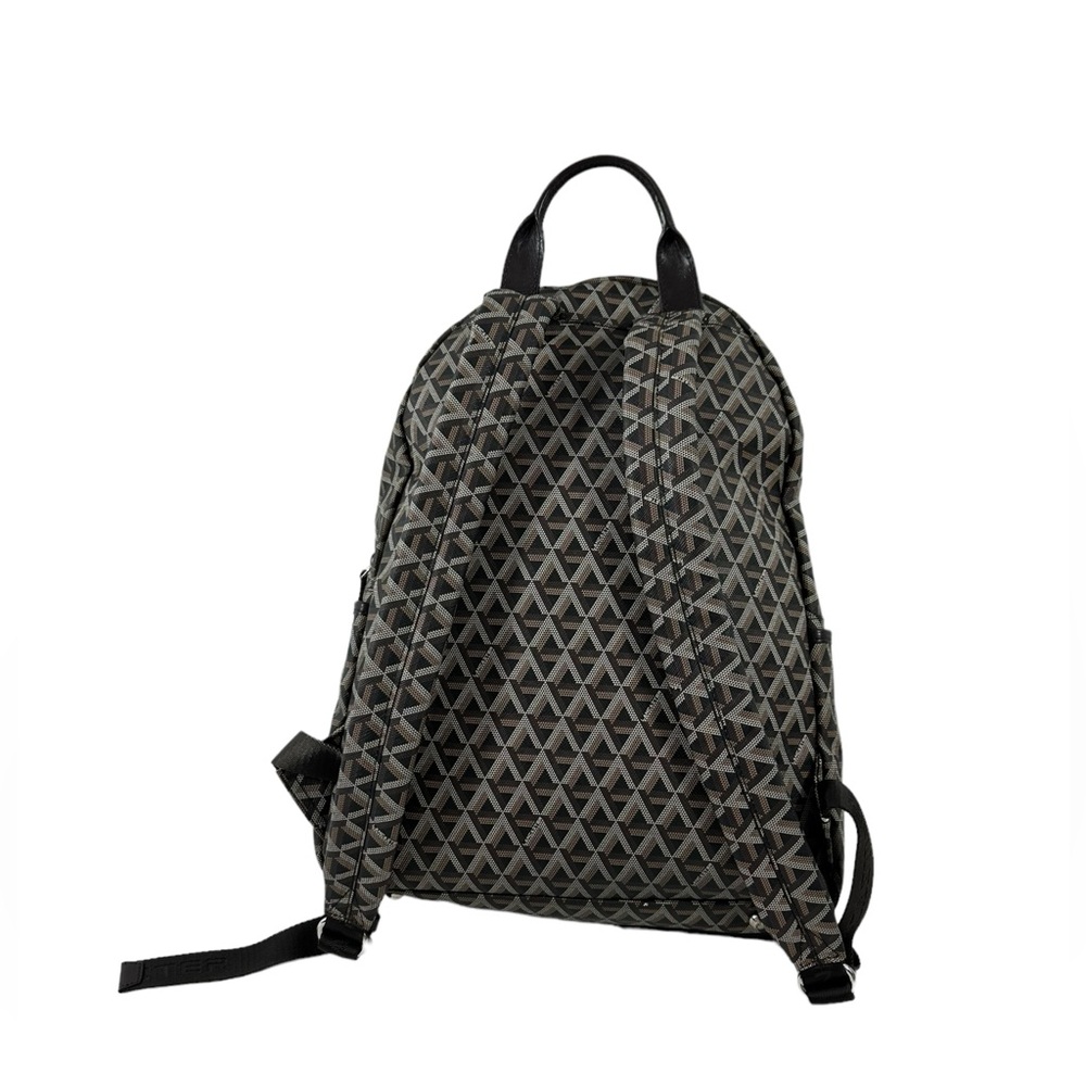 Genuine LANCASTER Paris signature backpack rucksack canvas pvc  work school - Picture 11 of 15